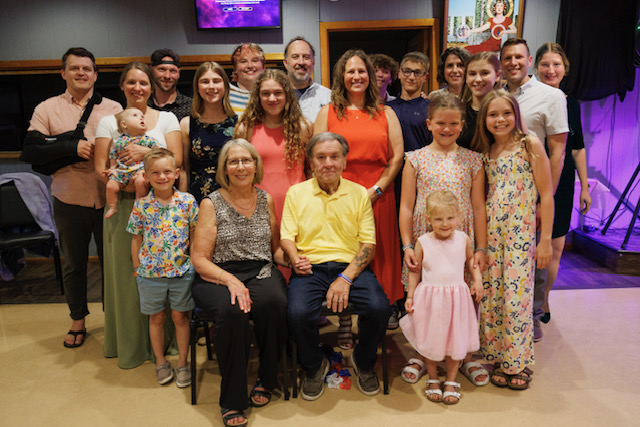The Ward Family John Ward and family gathered together